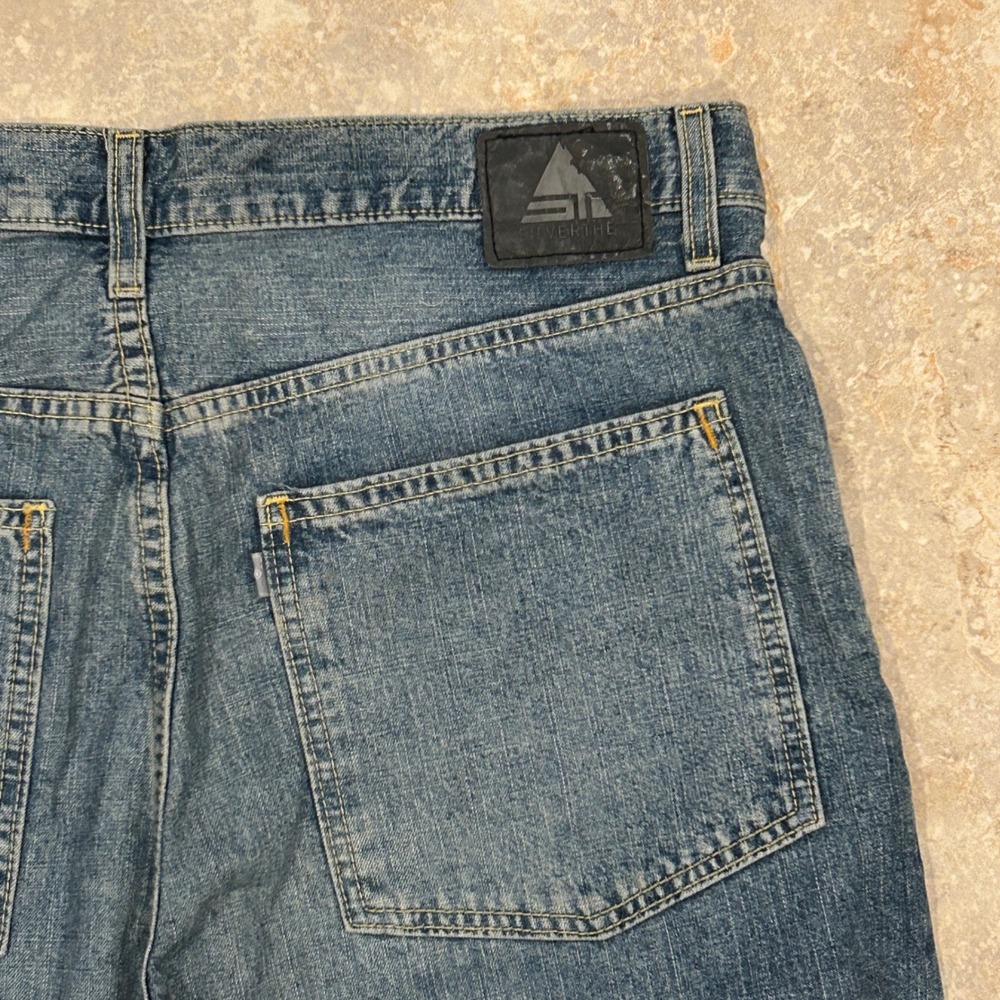 Vintage Levi's SilverTab Jeans Mens 36x30 Blue Denim Relaxed Fit‎ Cotton Baggy